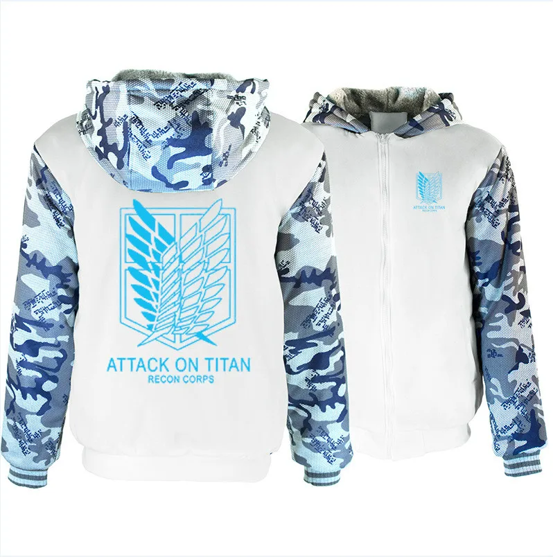Для взрослых мужчин и женщин новая Толстовка Япония Аниме Атака Титанов Scout Regiment