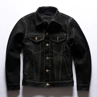 353 asian size read description super quality genuine suede cow leather slim stylish biker jacket