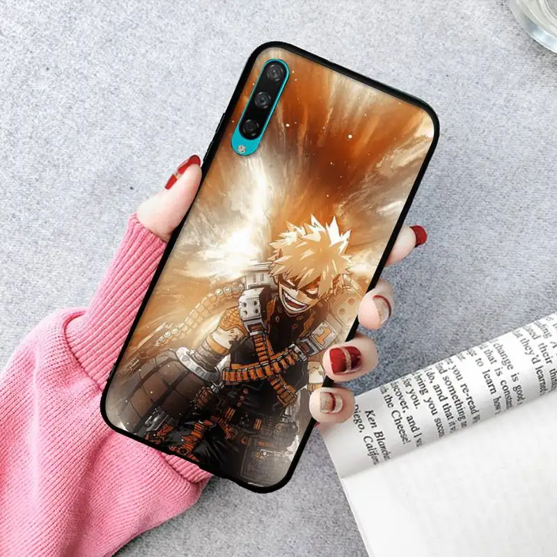 

LJHYDFCNB My Hero Academia Phone Case For Huawei P20 30 40 Pro Mate 30 40 Pro Xs Rs Nova 7se Pro Honor 10