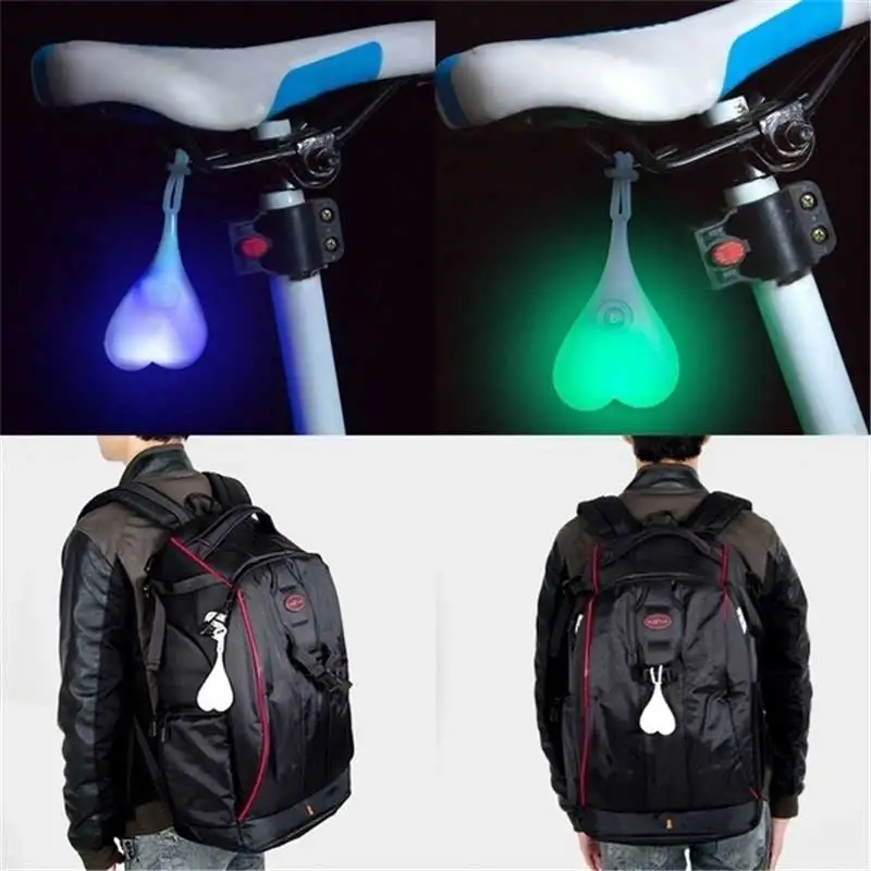 Велоспорт шарики хвост силиконовый светильник творческий велосипед