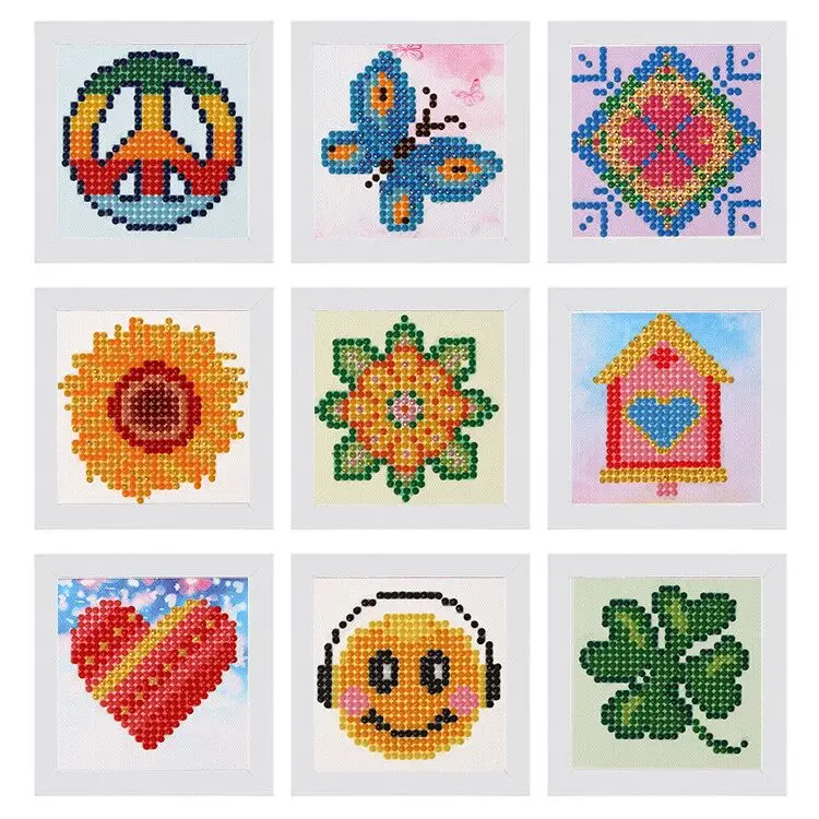 

Diamond Painting Kits for Kids Diamond Painting Craft Kits Different Designs to Create Beginner Level Kits for The Whole Family