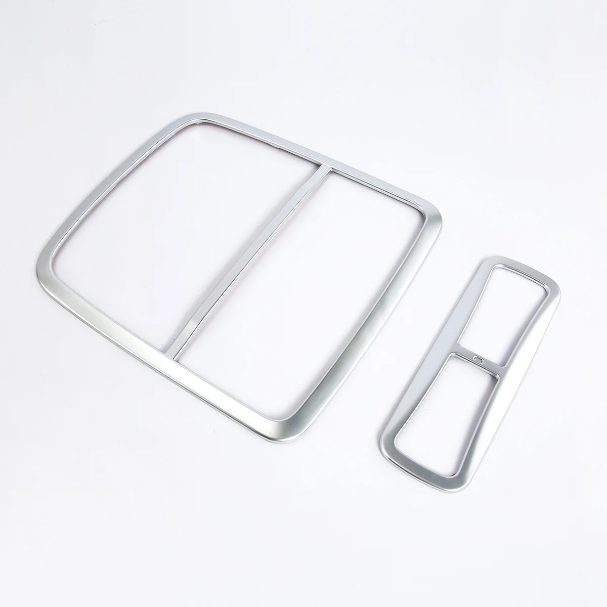 2 шт. внутренний хромированный светильник для чтения Накладка лампы защита