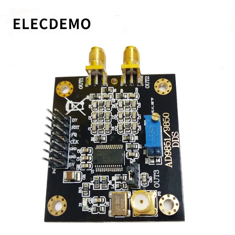 Модуль AD9851 генератор сигналов с функцией DDS отправляет программу совместимую