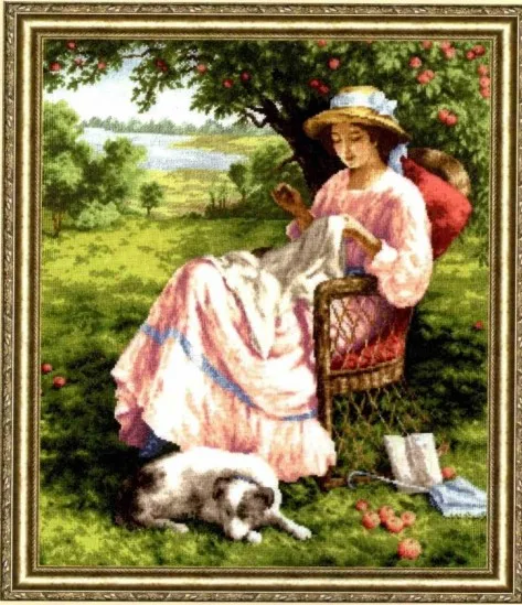 

ZZ2799 Joy Sunday Needlework Kit NOT PRINTED Cross stich Painting Set Cross Stitch Kits Cross-stitch Embroidery Set Stitch Kits