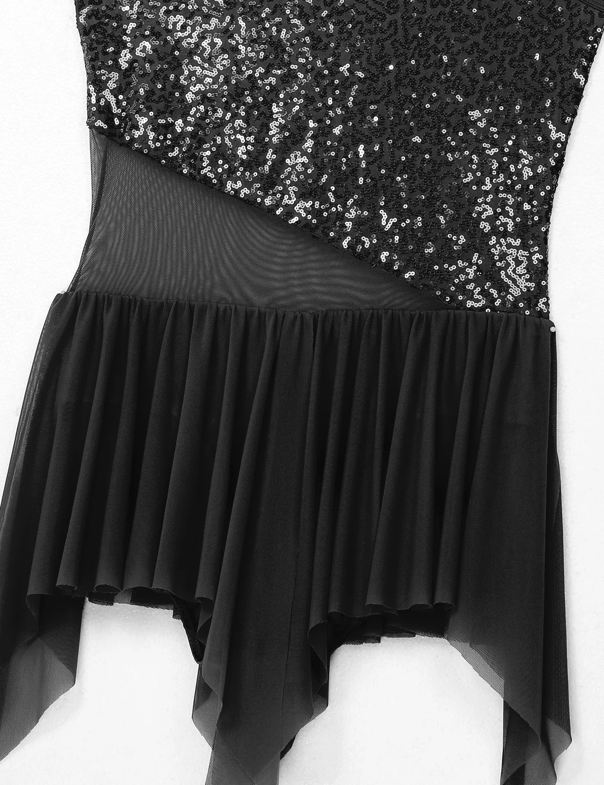 Женское блестящее балетное платье-пачка без рукавов с лямкой на шее для взрослых