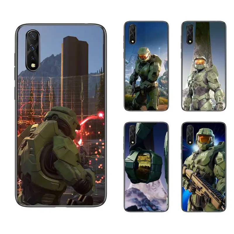 

Game HALO INFINITE Phone Case For vivo Y53 Y55 Y66 Y67 Y69 Y71 Y75 Y79 Y81 Y83 Y85 Y91 Y81S Y97 x9s x20 plus cover