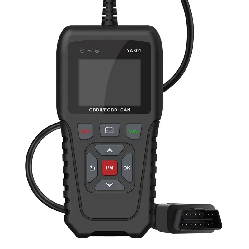 

YA301 OBDII Code Reader Scanner Tool YA301 Support Battery Check PK OBD2 KW680 AL319 Diagnostic Tool Function Free Update New