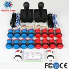 Классическая аркадная игра сделай сам, запчасти для Mame USB кабинета с нулевой задержкой, USB кодировщик + 8-ходовой стиль HAPP, аркадный джойстик и кнопка