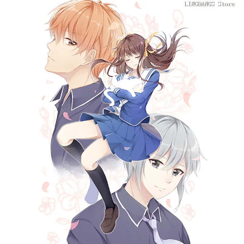 Алмазная живопись 5D сделай сам аниме корзина с фруктами Honda Tohru Sohma Kyo Yuki мозаика