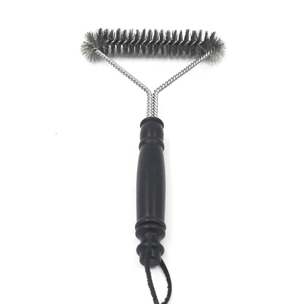 Stainless Steel Barbecue Grill Cleaning Brush Wire Cleaner Scrubbing BBQ Tool |
