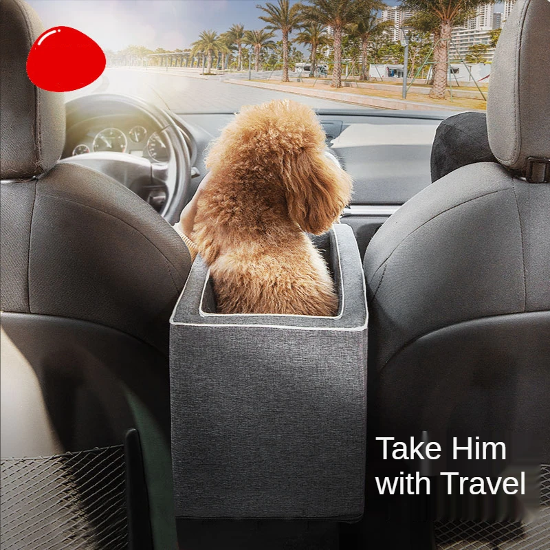 

Car dog kennel car pet car cushion cat safety seat control nest Teddy Bomei pet products dog car seat dog car bed