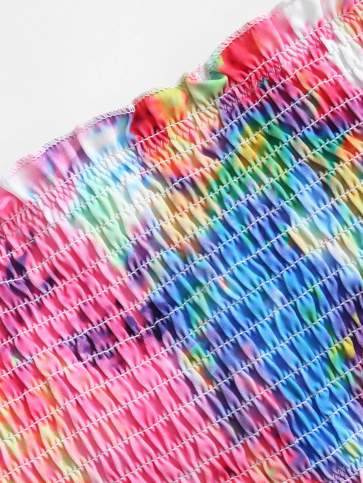 Женский купальник-бикини со съемными вставками без бретелек | Женская одежда