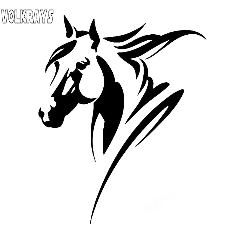 Volkrays индивидуальные автомобильные наклейки лошади животные аксессуары