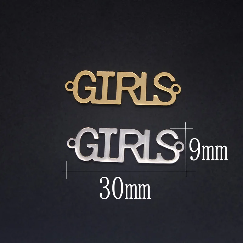 5 шт. соединители для браслетов и ожерелий из нержавеющей стали|Шармы| |