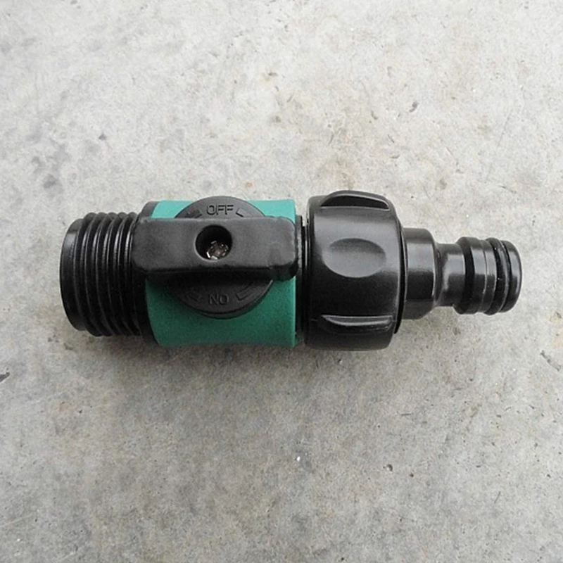 Запорный клапан водяной шланг выключить Сад Комплект соединителей для шлангов с