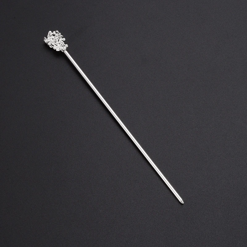 Металлическая шпилька для волос в китайском винтажном стиле U-образные шпильки