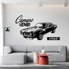 1969 Наклейка для Chevrolet Supercar виниловая наклейка на стену, Подростковый спортивный автомобиль, хобби, украшение для семейной спальни, наклейка, Фреска 2CE34