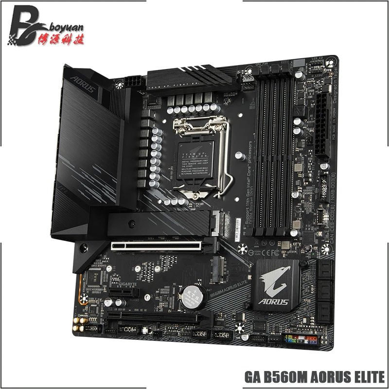 GA B560M AORUS ELITE (rev. 1 0) Micro ATX Intel B560 DDR4 5333(O.C.) Материнская плата 128G SATA M.2 с поддержкой 10 / 11