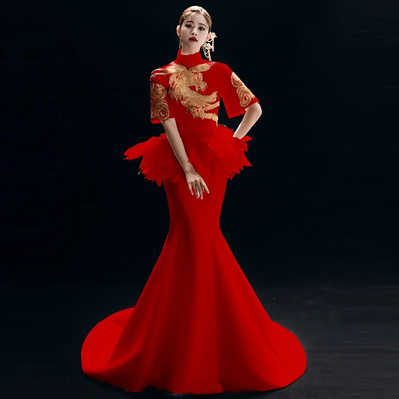 Костюм китайского народного танца для женщин одежда сценического Национальный