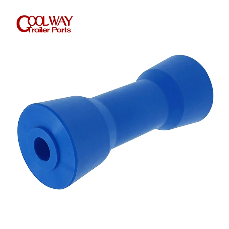 

1PC Blue Keel Roller for Boat Trailer Hard Plastic PE 160mm Self Centering Trailer Accessories Parts