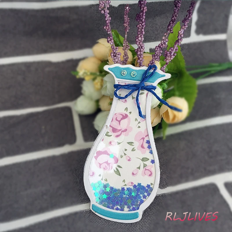 Ваза шейкер металлические Вырубные штампы трафареты для фотоальбома