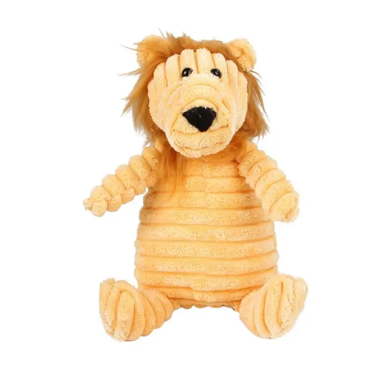 SZ Игрушки для собак кошка щенок плюшевая звуковая Жевательная пищалка молярная игрушка для домашних животных пищащая форма животного жесткая звуковая тренировка лакомство товары для игр для собак - Цвет: SZ
