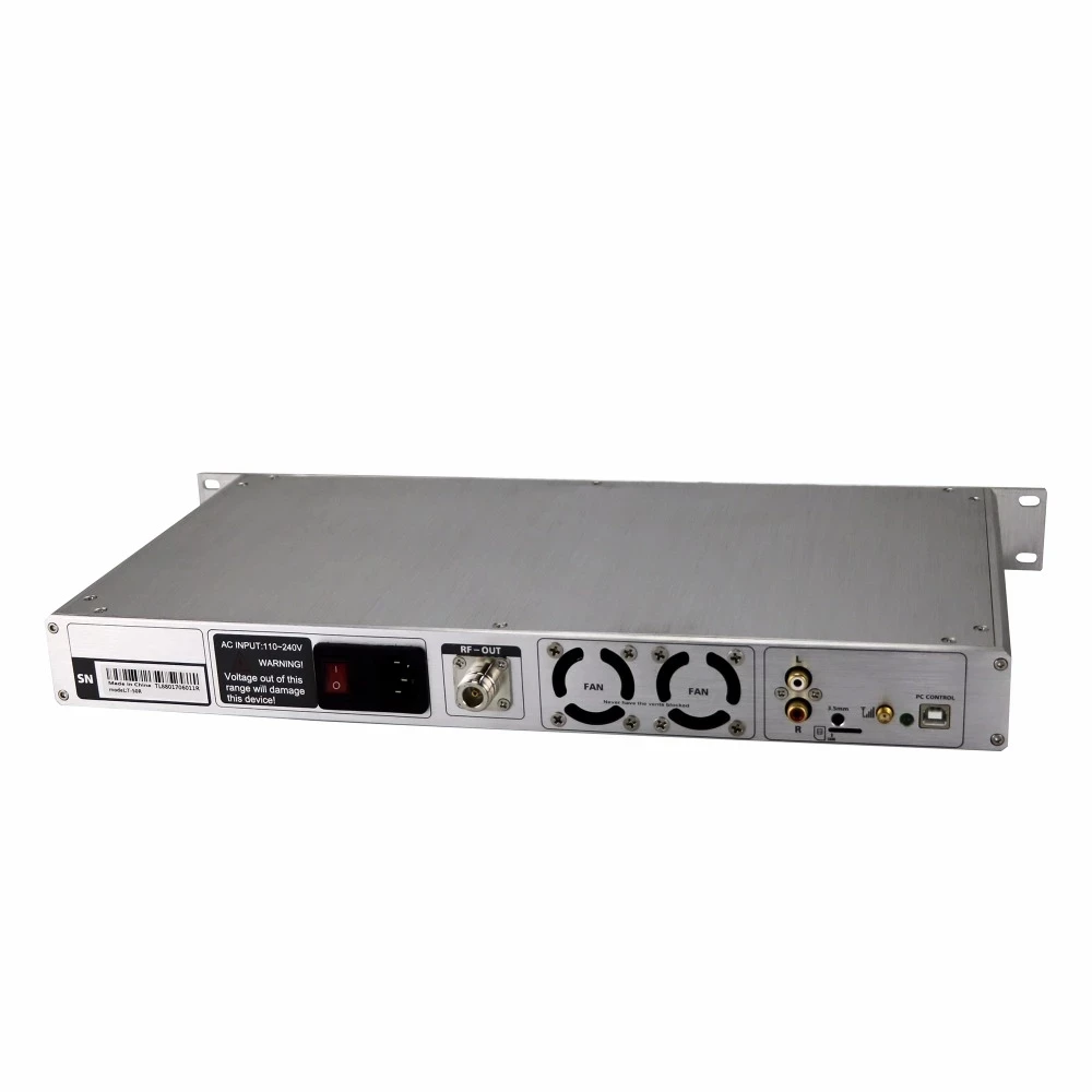 Бесплатная доставка T50R 50 Вт Выходная мощность FM беспроводной аудио передатчик и