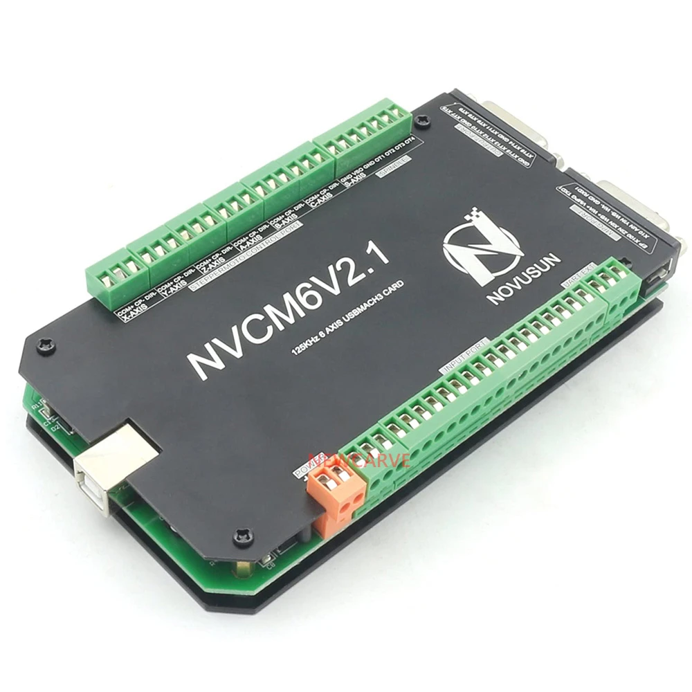 NVCM 3/4/5/6 осевой контроль ler MACH3 USB карта управления движением с аварийной