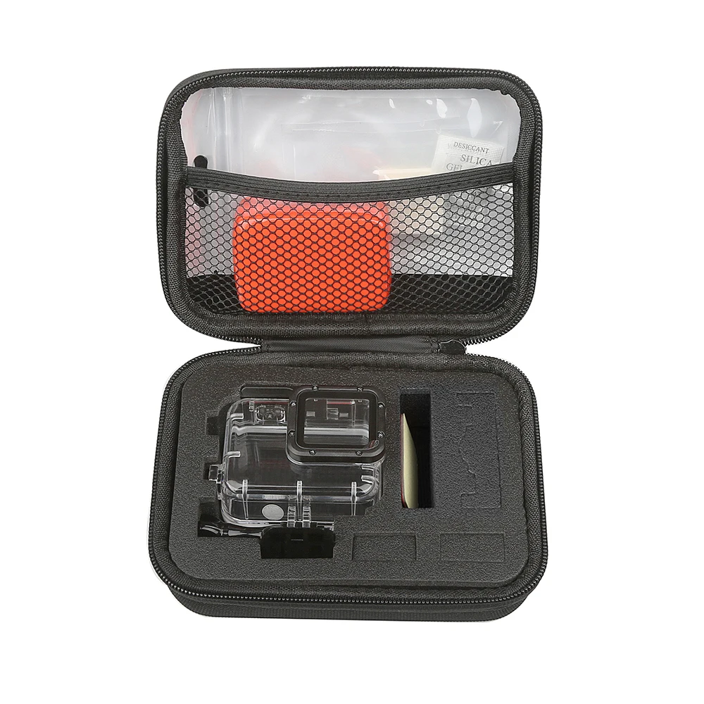 Снимать для использования на глубине до 45 м Водонепроницаемый чехол экшн-камеры