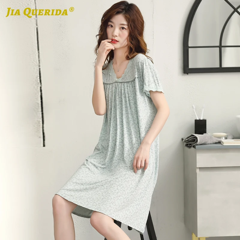 Новинка длинная хлопковая рубашка домашняя Ночная одежда ночное платье модная