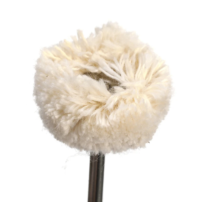 10 шт. двойной хлопковый резьбовой монтируемый абразивный диск для полировки