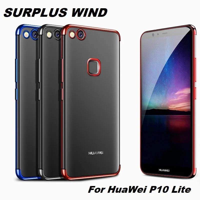 Ударопрочный чехол для телефона HuaWei P10 P10Lite P10Plus бампер задняя крышка прозрачное