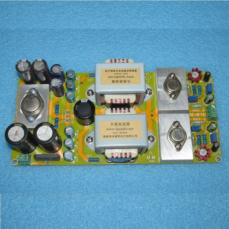 

Односторонняя плата предварительного усилителя германиевой трубки чистого класса А с выходной нагрузкой дросселя 20 В постоянного тока Раб...