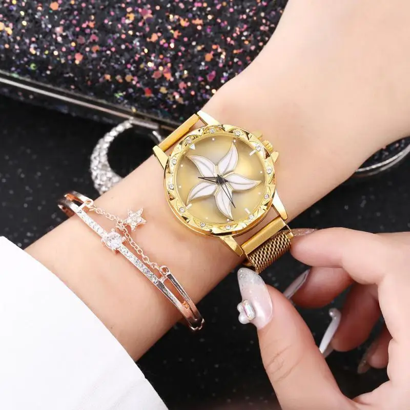 

Women Watches Luxury Diamond Rose Gold Ladies Wrist Watch Magnetic Womens Bracelet Watches For Female Sport Clock reloj mujer