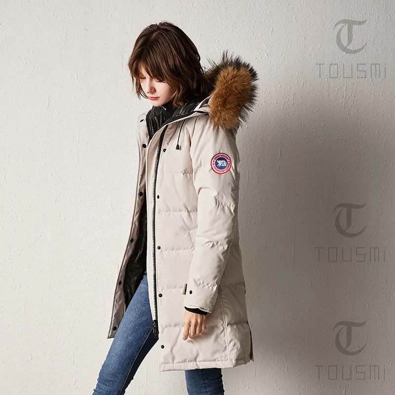 2019 женское пуховое пальто белыйгусь парки женская блузка для девочек cazadoras mujer veste