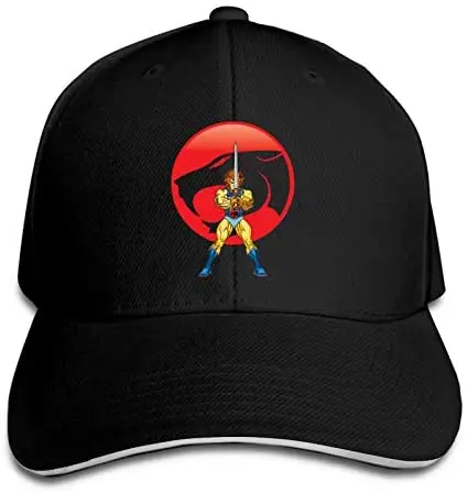 

Men's Caps Thundercats Fashion Sandwich Baseball Cap Adjustable Curved Visor Hat
