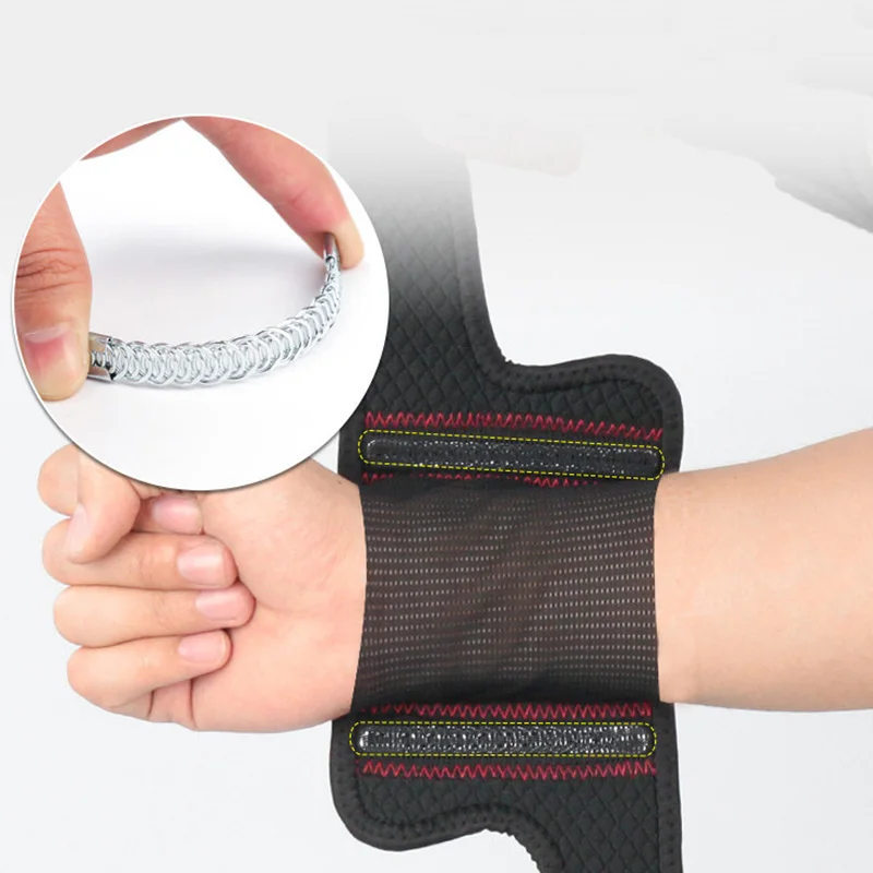 Спортивный ремешок на запястье весенний браслет регулируемый поддерживающий