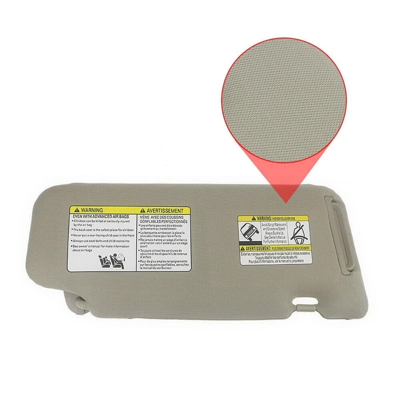 

Left Driver Sun Visor for Nissan Murano 2006-2008 96401-CC22B 96401CC22B