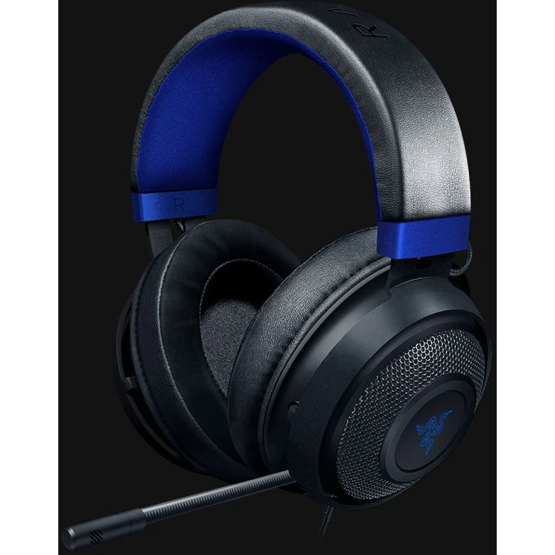 Гарнитура игровая RAZER Kraken для ПК и игровых консолей мониторные черный / синий
