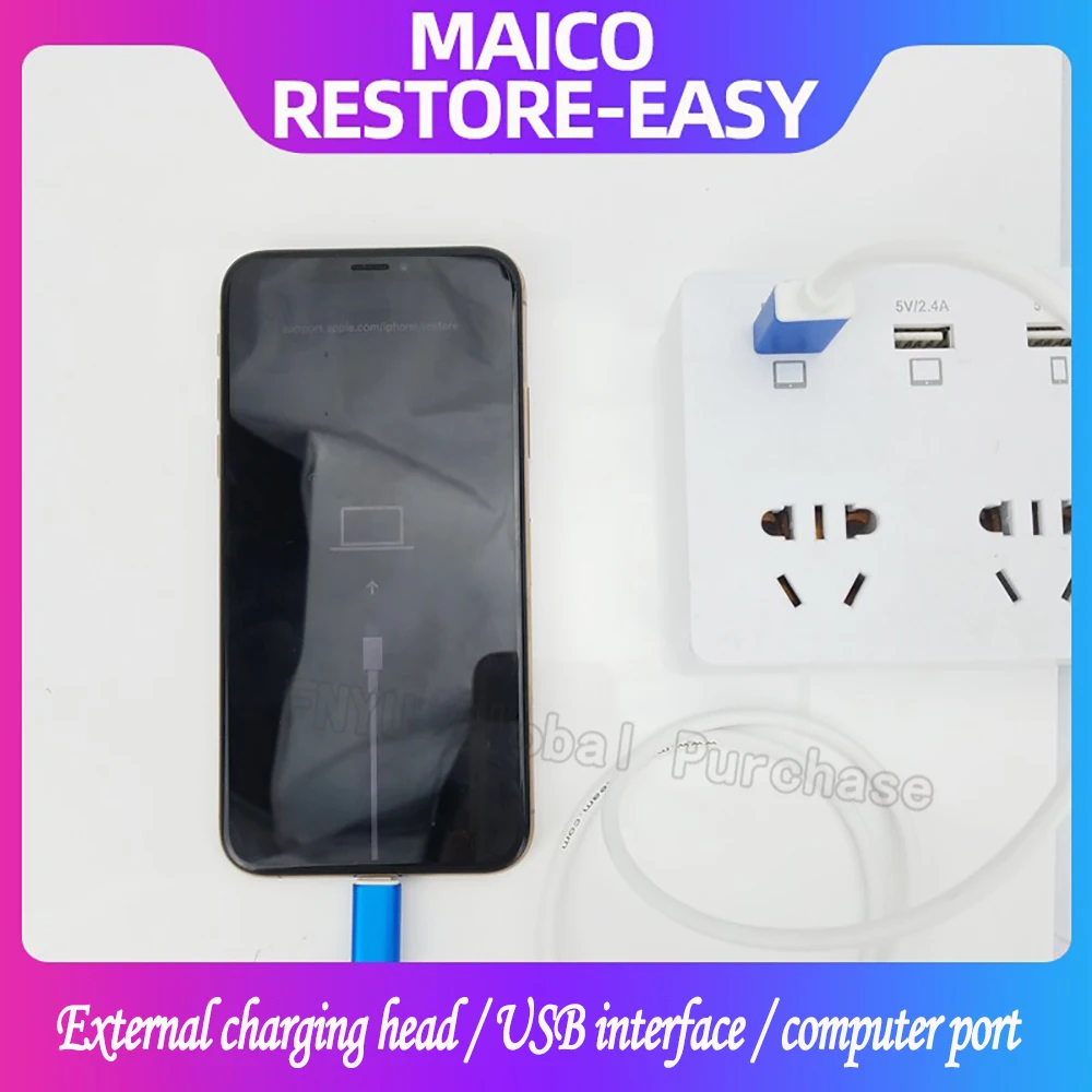 Восстановление MAGICO легкая кабельная линия для IPHONE и iPad Режим восстановления DFU