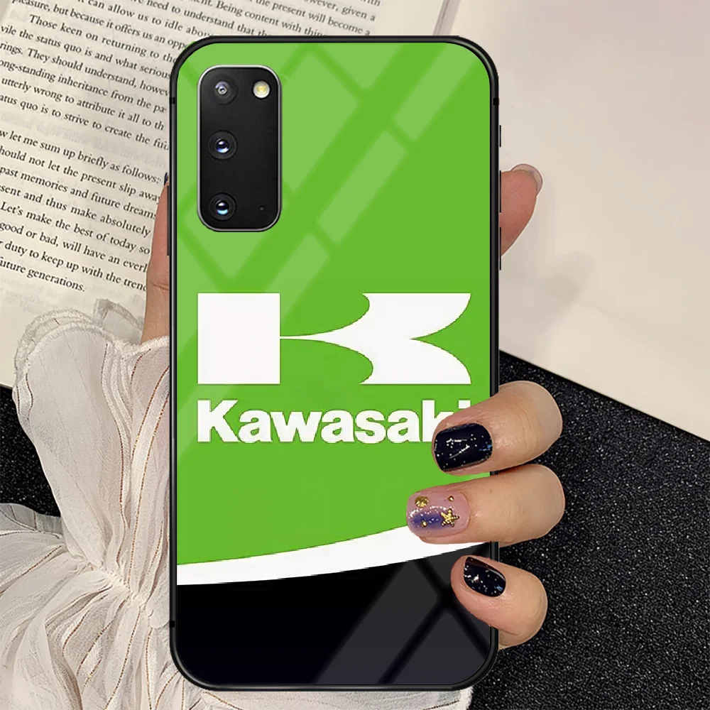 

Moto Kawasaki Ninja Phone Tempered Glass Case Cover for Samsung Galaxy A M 12 20 21 30 31 40 50 51 52 70 71 72 E S Back Cell