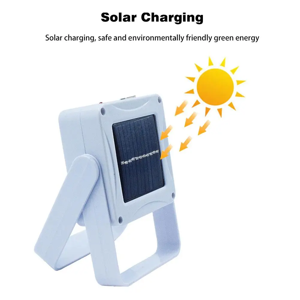 USB СВЕТОДИОДНЫЙ светильник на солнечной батарее портативный ручной аварийный