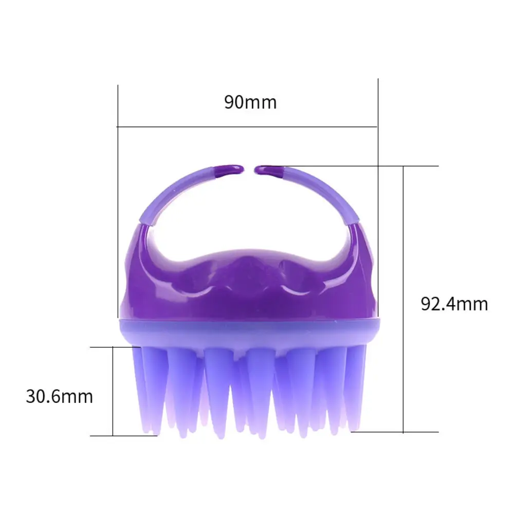 

1PC Hot Sale Massager Brush Silicone Shampoo Scalp Hair Comb Suitable for All Hair Types