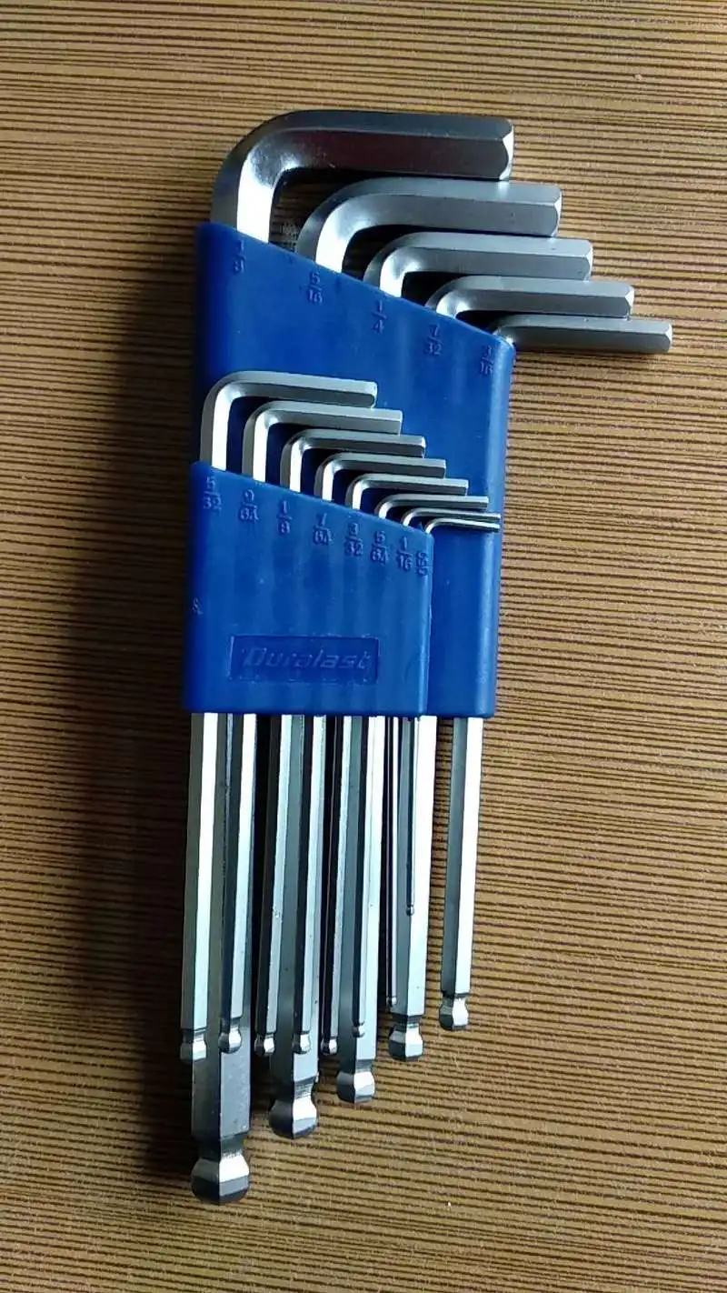 Набор гаечных ключей с шестигранным ключом от 0 05 дюйма до 3/8 13 шт./компл. |