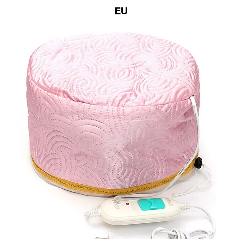 

Electric Hair Beauty Steamer Hair Mask Baking Oil Cap Hair Care Thermal Treatment SPA Cap Nourishing Security Heat Cap US Plug
