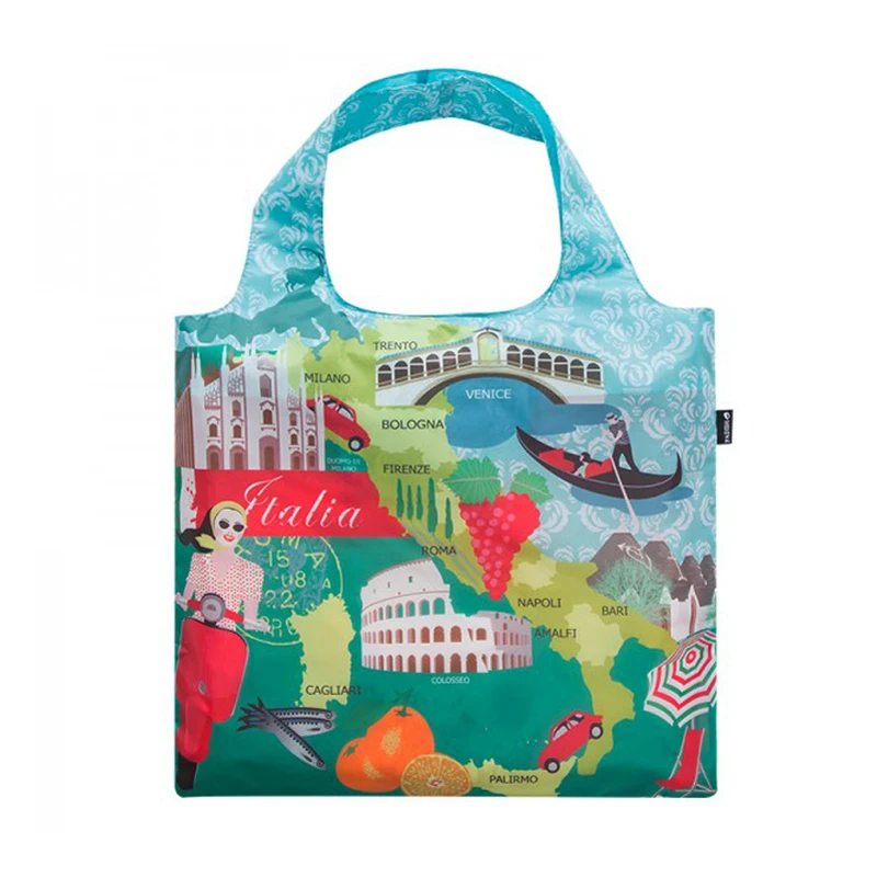 25 шт./лот складная сумка для покупок на одно плечо модная дорожная Удобная