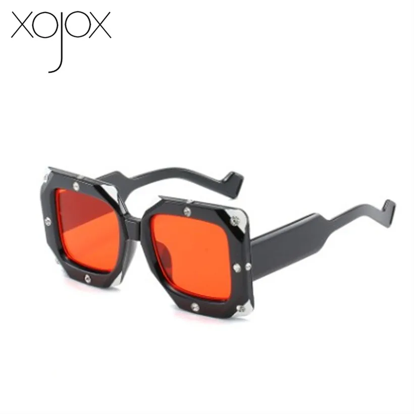 Солнечные очки XojoX в большой оправе женские стильные роскошные солнцезащитные