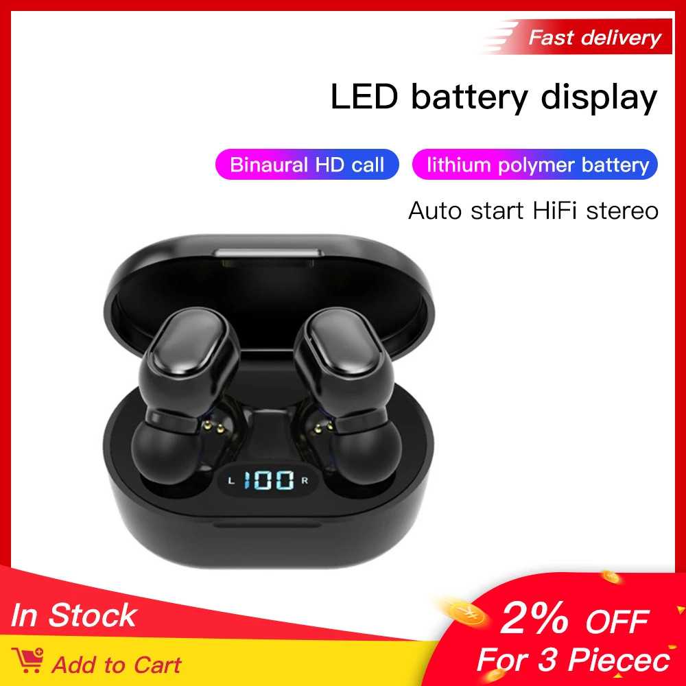 Bluetooth наушники E7S TWS гарнитура с поддержкой 5 0|Наушники и гарнитуры| |