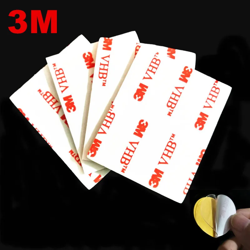 

3M Transparent Acrylic Double-Sided Adhesive Tape Strong Adhesive Patch Waterproof Clear No Trace High Temperature Resistance