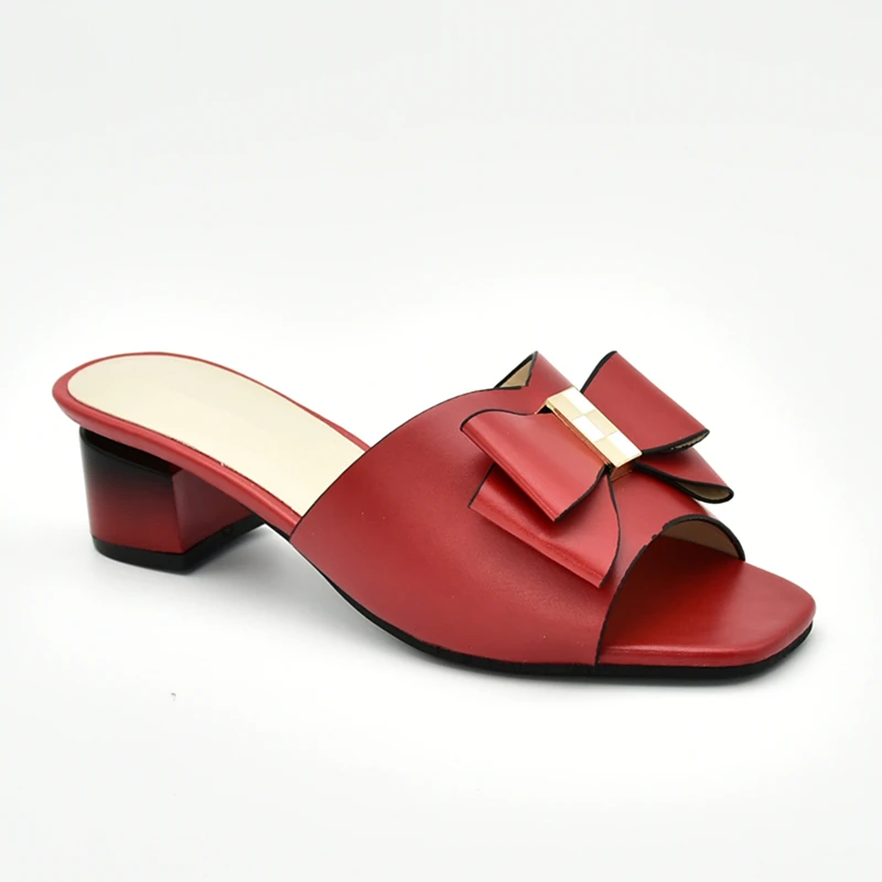 Новое поступление Роскошная дизайнерская обувь для женщин в нигерийском стиле